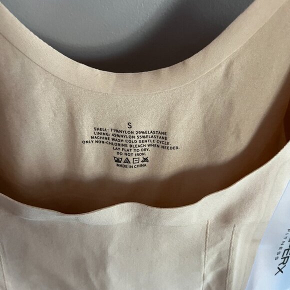 SHAPERX Bodysuit Tummy Control Shapewear Mid-Thigh Seamless Full Body Shaper NWT - Picture 2 of 6